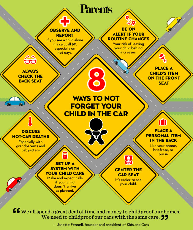 Ways to Leave a Child in a Car