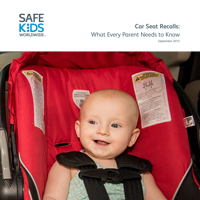 Child seat outlet recall