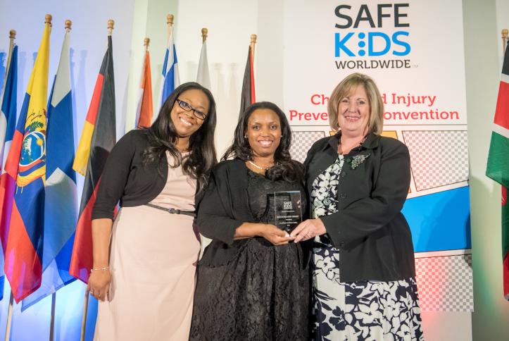 Carol Ann Giardelli, Safe Kids New Jersey receives the Excellence in Home Safety Award.