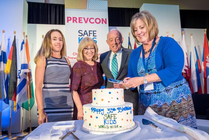 SKW founder and founding sponsor J&amp;J celebrate 30 years of keeping kids safe.